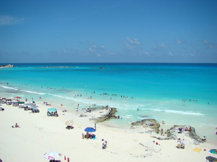 Playa Caracol en Cancún 